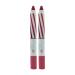 Night And Day Lip Plumper 2pc Lipstick Pencil Lip Liner Velvet Silk Lip Gloss Makeup Long Lasting Lipliner Pen Sexy Lip Tint Cosmetic Novice Easy To Use High Shade Velvet Mist Lipstick Lip Glass One Size M