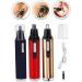 Shop Travel-Friendly Nose Hair Trimmer - Painless Electric Ear Hair Removal for Men | Blue Grooming Tool - Buy Online on GoSupps.com
