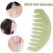 Buy Jade Gua Sha Tool & Comb for Scalp Massage | Skin Firming Facial Tools & Muscle Scraping | International Shipping Available - Buy Online on GoSupps.com