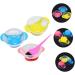 FRCOLOR 1 Set Hair Dye Bowl Hairdressing Hair Dye Set Mixing Cup Tool for the Eye Plate Suction Cup Hair Dye Brush Hair Dye Brush Baking Oil Mould Bowl Hair Dye Mixing Bowl Painting - Buy Online on GoSupps.com