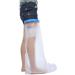 Waterproof Adult Leg Cast Protector - Full Leg Watertight Cover for Shower, Broken Leg, Knee, Foot, Ankle Wound, Burns - Reusable - Blue (43.5 x 20 x 9.8 inches) - Buy Online on GoSupps.com