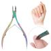 Nail tongs pedicure tools skin -tongs cutter side cutter Nail clipper Professional precision for removing nail skin a form of spoon incarnita finger foot nail kit