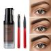 Henna Eyebrow Gel Set - Waterproof Brow Tint Makeup with 6 Colors - Dark Brown Shade - Cosmetic Dye Cream for Enhanced Eye Brows - Buy Online on GoSupps.com