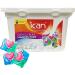 Ican Laundry 3-in-1 Washing Pods - 50 Count 10g Detergent Tablets - Buy Online on GoSupps.com