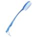 Dependable Premium Long Reach Bath Brush with Massager Exfoliating Spa Type 14.75