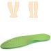 Reflexology Shoe Pads for Women & Men - Sports Correction Insoles for Foot Pain Relief & Arch Support | O Leg & Strephexopodia Fix | 22x7.5cm Green - Buy Online on GoSupps.com