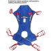 Patient Lift Slings Heavy Duty Transfer Sling Walking Standing Aids Full Body Transfer Belt Strap for Transfer of Patients with Reduced Mobility - Buy Online on GoSupps.com