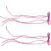 AJOIDR Ballet Ribbon Hair Bows Pack of 2 Hair Clip Korean Style Bows Clip Women Hair Holder Nonslip Barrettes Hair Ornaments Hot Pink - Buy Online on GoSupps.com