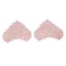 Verdant Touch Stone Eye Patch Jadestone Eye Patches 2 Pack Heart -shaped stone eye pads to reduce facial edema and relieve the eye load pink
