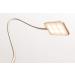 Kalb 4W LED Bedside Lamp Set of 2 - Matt Brass Reading Flex Lamps for Furniture - International Shipping - Buy Online on GoSupps.com