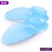 Smati Bunion Correctors 4PCS - Light Blue Toe Straightener & Protector for Hallux Valgus Pain Relief - Buy Online on GoSupps.com
