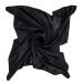 Mulberry Park Pure 19 Momme Silk Head Scarf Bandana - Prevent Frizz, Maintain Hairstyle, and Support Hair Regrowth - 36 Inch Square Black - Buy Online on GoSupps.com