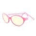 Lanlang blue light filter glasses for children girls and boys with a tr90 and silicone frame UV400 protection blue light glasses computer glasses aged 3-10 years play glasses TV glasses slightly pink