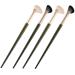 WOFASHPURET 4pcs Nose Shadow Brush Contour Brush Angled Eyebrow Eyeshadow Angled Makeup Brush Accessories Flat