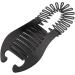 1PC Bendable Plastic Hair Comb Ponytailer Hair Styling Tool Modern Banana Clip Interlocking Comb French Side Comb For Women Girls DIY Hair Style Black - Buy Online on GoSupps.com