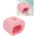 Mini UV LED Nail Lamps with 4 Lamp Beads Fast Drying Portable Gel Nail Polish Curing Lamp Soft Lighting Suitable for All Nail Polishes (Pink) - Buy Online on GoSupps.com