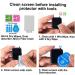 Smaate 3D Screen Protector for T42 Y22 Y20GT Smartwatch - 3-Pack Anti-Shatter Film Compatible with ANDFZ, Smaiit, WZWNEER, BANLVS, DXPICR - Curved Edge Frame for Extra Protection - Buy Online on GoSupps.com
