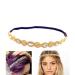 Retro Style Crystal Rhinestone Beads Headband for Women - Gold Hair Accessories - Buy Online on GoSupps.com