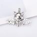 925 Sterling Silver Bat Cage Pendant - DIY Necklace & Bracelet Charm for Jewelry Making - Buy Online on GoSupps.com