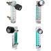 Jkowueom 0.1-5LPM 1L Oxygen Meter Flowmeter with Control Valve for Oxygen Air - Buy Online on GoSupps.com