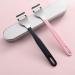 Buy Stainless Steel Tongue Scraper - Fight Bad Breath & Enhance Oral Care | Travel Essentials for Fresh Breath (Black - Buy Online on GoSupps.com