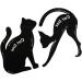 Angoily 2pcs Cat Eye Stencil Eyeliner Stencil Eyeshadow Stencil Template Model Card - Buy Online on GoSupps.com