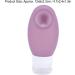 Travel Squeeze Bottle - Innovative Travel Bottle with Suction Cup Portable Silicone Cosmetic Storage Bottle for Outdoor (Purple) - Buy Online on GoSupps.com