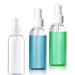 3 Pack 50ml Fine Mist Mini Spray Bottles Plastic Pump Spray Cap Refillable Reusable Empty Atomizer Spray Bottles Travel Suitable for Liquid (professional 1.69oz) Clear