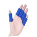 Yardwe 20pcs Flexible Nylon Finger Cots - Sports Finger Protectors for Athletes - Elastic Finger Sleeves 4.5X2.5CM Blue - International Shipping Available - Buy Online on GoSupps.com
