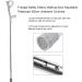 Forearm Crutches Adjustable Crutches Safety Underarm Walking Stick for Patient Rehabilitation Elderly Crutch Folding Elbow Aluminum Alloy Innovate - Buy Online on GoSupps.com