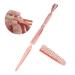 Nail Shaping Clip Nail Shaping Tweezers Nail Clip C Curve Picker Wand Clip to Shape Nails Plier for Varnish Nail Art Tool Acrylic Gel Nail Shaping Tools(Rose Gold)