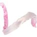 Verdant Touch Spiral Lock Hair Tie Bendable Iron Wire Dreadlocks Hair Tie Imitated Silk Tie Dye Pink 180mm Spiral Lock Hair Tie - Buy Online on GoSupps.com