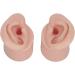 Ear Model Portable Jewelry Display 1 Pair Practice Ear Model for Piercing Salon for Novice (Medium Skin Color) - Buy Online on GoSupps.com