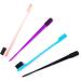 Dual Edge Eyebrow Brush and Comb Portable 2 In 1 Double Sided Eyelash Hairline Control Shaper Hair Brush Makeup Grooming Tool for Women Girls Pink - Buy Online on GoSupps.com