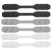 6 PCS Adjustable Silicone Strap Extender for Mask - Anti-Slip Ear Cord Extension Buckle - Extending Hook Belt for Ear Strap - Loop Holder Protector Adjuster Bands - Ear Savers with Multiple Knob Butto