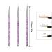 3-Piece Nail Brush Set - 7/9/11 mm Nail Liner Tools for Art & Design | Perfect for Nail Art Enthusiasts - International Shipping Available - Buy Online on GoSupps.com