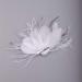 Chmier Bridal 1920s Flapper Feather Hair Clip Pin - Crystal White Roaring 20s Headpiece for Women and Girls - Buy Online on GoSupps.com