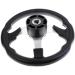 Bisavch Universal 12.4'' Aluminum Alloy Boat Steering Wheel 3 Spoke with Soft PU Foam Grip - Buy Online on GoSupps.com