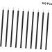 Baluue 100pcs Cosmetics Brush Liquid Makeup Eyeliner Applicator Tool Eye Makeup Eyeliner Liquid Brush White 10X0.5X0.5cm White - Buy Online on GoSupps.com
