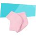 Healeved Feet Heel Socks Gelt Hand Muffs Cracked Heels Moisturizing Socks Round Playing Mat Spa Gloves Dry Heels Socks Gel Gloves and Socks Men and Women Casual Socks Absorb Sweat Pink - Buy Online on GoSupps.com