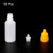 PATIKIL 50 Packs 15ml Squeezable Dropper Bottles - Yellow Liquid Vials with PP Caps for Easy Dispensing - Buy Online on GoSupps.com