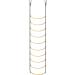 10 Step Boat Rope Ladder | Portable Marine Swim Assist Boarding Ladder for Inflatable Boat, Kayak, Motorboat & Canoeing - Buy Online on GoSupps.com
