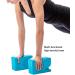 WRIST BUDDY Yoga Blocks - Prime Comfort for Wrist Pain Relief | Set of 2 EVA Foam Blocks for Balance and Fitness | Yoga Accessories for Home Workouts - Teal - Buy Online on GoSupps.com