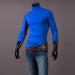 LIUEONG Men's Basic Turtleneck Long Sleeve T-Shirt Pack - Navy Large - Buy Online on GoSupps.com