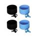 Heat Resistant Silicone Cup Sleeve Set Slip Straw Cap Water Bottle Boots Silicone Straw Cover Friendly Cup Accessories for Home Office Travel Travel