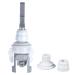 Electric Toothbrush Metal Shaft/Vibrating Tip Replacement Parts Compatible with Philips HX6340 HX6530 HX6710 HX6920 HX9140 HX9340 HX8910 HX9350  Shaft Connector Block with Waterproof Rubber Seal