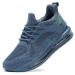 Men's Running Shoes Air Low Top Comfort Basketball Sneakers Breathable Fashion Tennis Sport Gym Fitness Cross Trainers 11 Turquoise