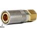 Paintball PCP 1/8" NPT Female Thread Coupler HPA CO2 Air Tank Refill Connector Quick Disconnect Quick Release Adapter Fitting 1/8'' NPT Female - 8mm - Buy Online on GoSupps.com