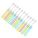 Clispeed 12 -to -toothbrush travel toothbrush for teeth children's tools Auspin tool tooth hygiene pocket toothbrush cleaning brush foldable brushes portable toothbrushes suite