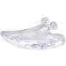Verdant Touch Gua Sha Facial Tool | Transparent Gua Sha Board for Acupuncture & Trigger Point Therapy | Portable Massage Scraping Tool for Spa Treatments - Buy Online on GoSupps.com